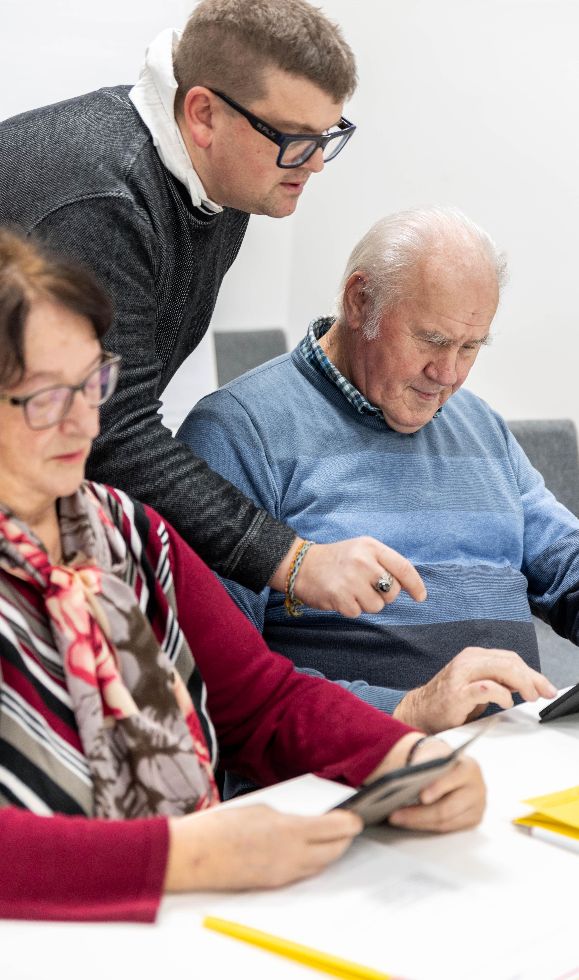 Foto eines Digital Überall Workshops