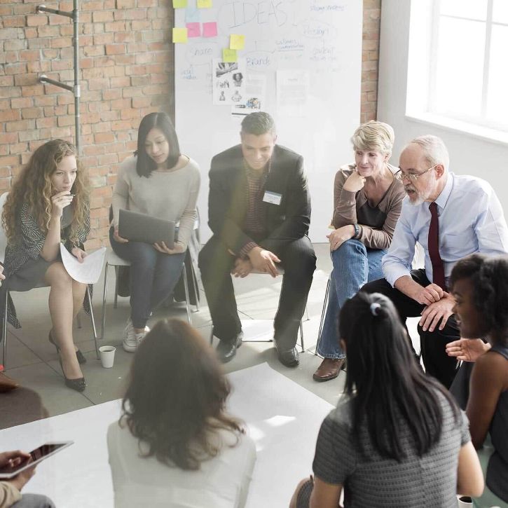 Corporate Communication Business Sharing Support Concept © Rawpixel.com - AdobeStock 101170662