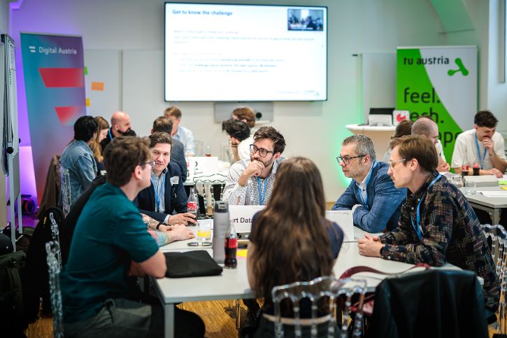 Studenten bei der Challange &copy; Valentin Brauneis  - BKA 