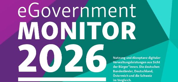 Titelbild eGoverment Monitor 2026 