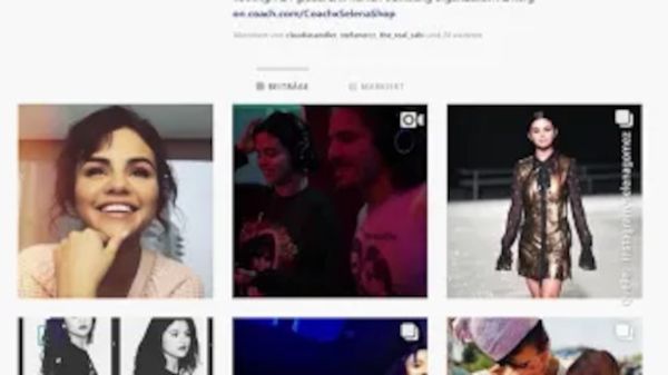 Bildausschnitt einer Social Media Plattform