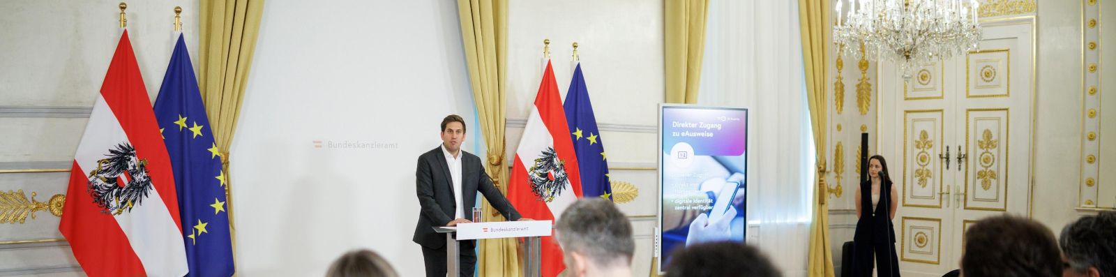 Pressekonferenz zum ID Austria Relaunch mit Staatssekretär Alexander Pröll  