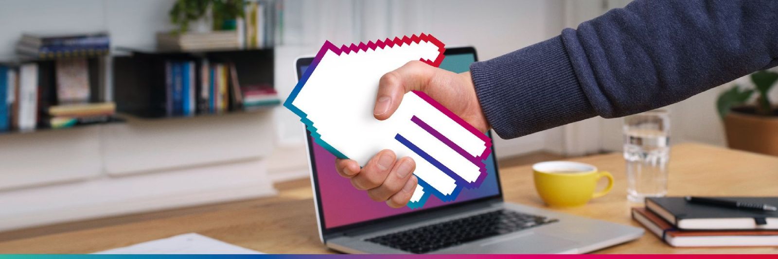 Handshake Digitale Kompetenzen 