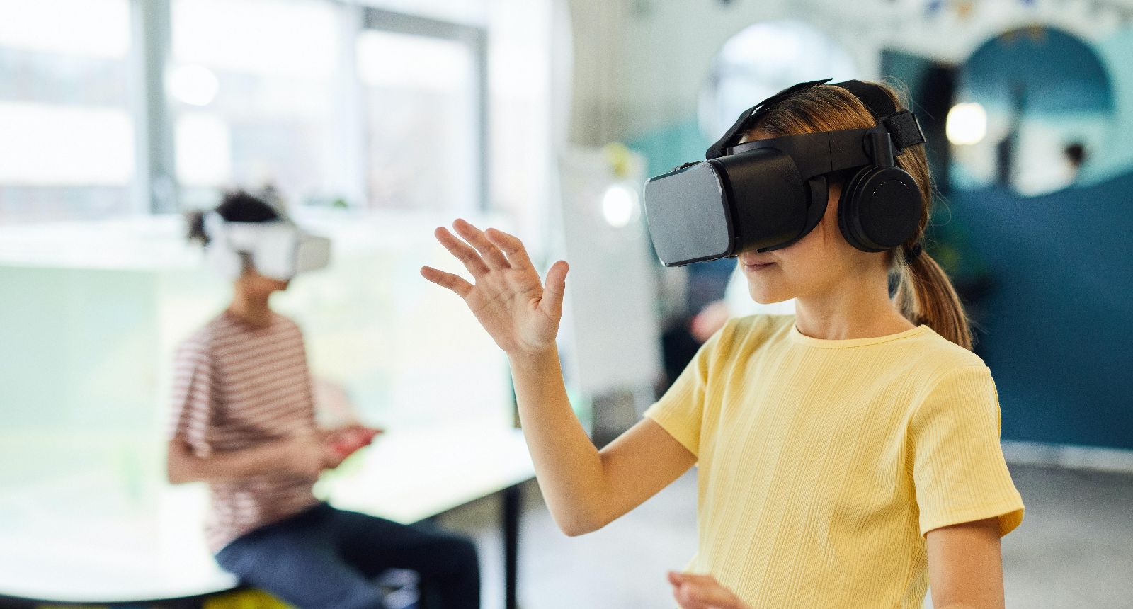 Kinder mit VR-Brille © Vanessa Loring - pexels