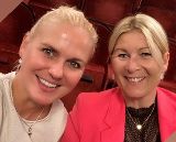 Porträt  Christine Trost-Schraml und Katrin Hudler