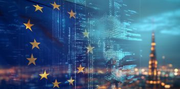 Fahne der europäischen Union &copy; AI.noevation/generiert mit KI  - AdobeStock 