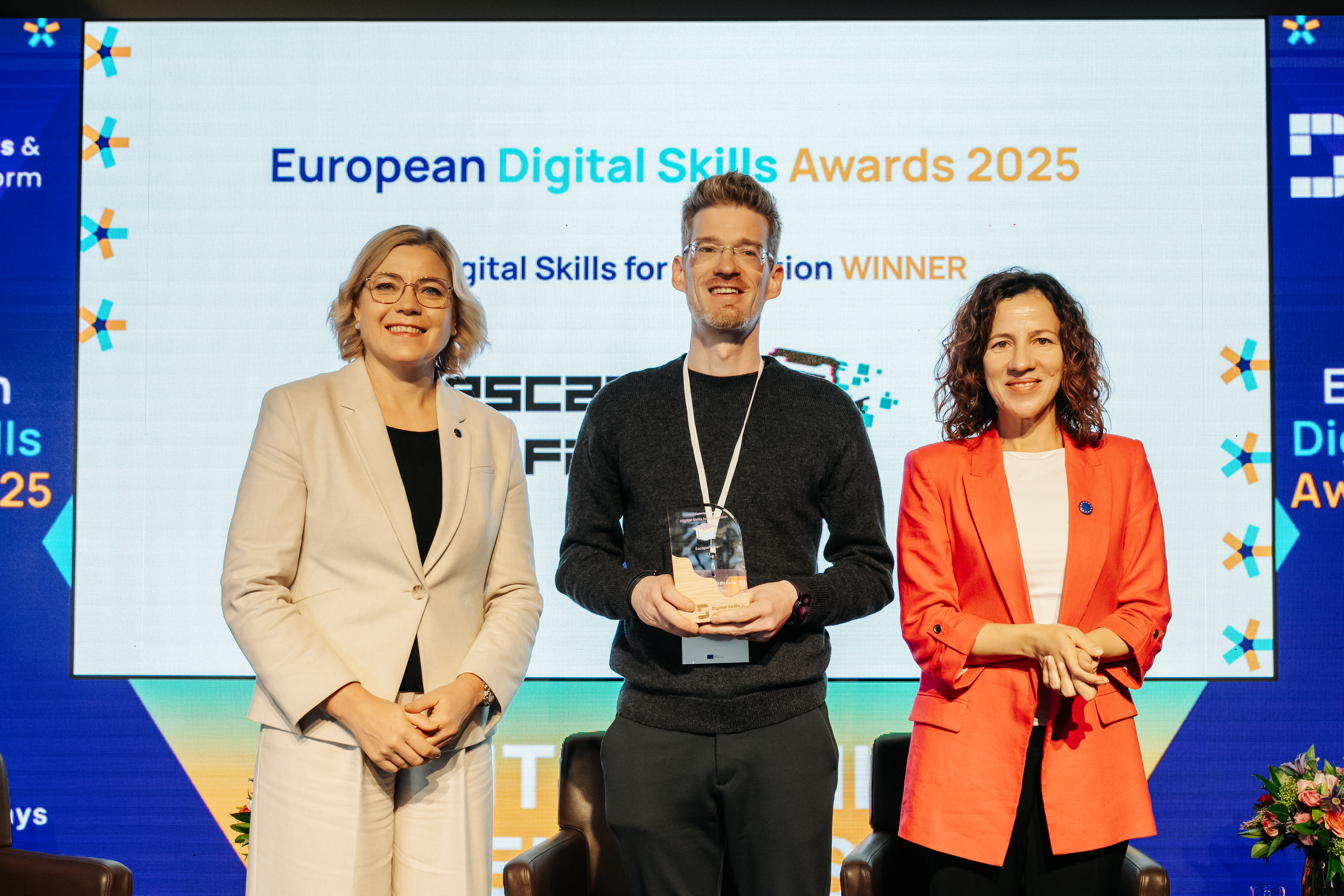 Verleihung des European Digital Skills Awards