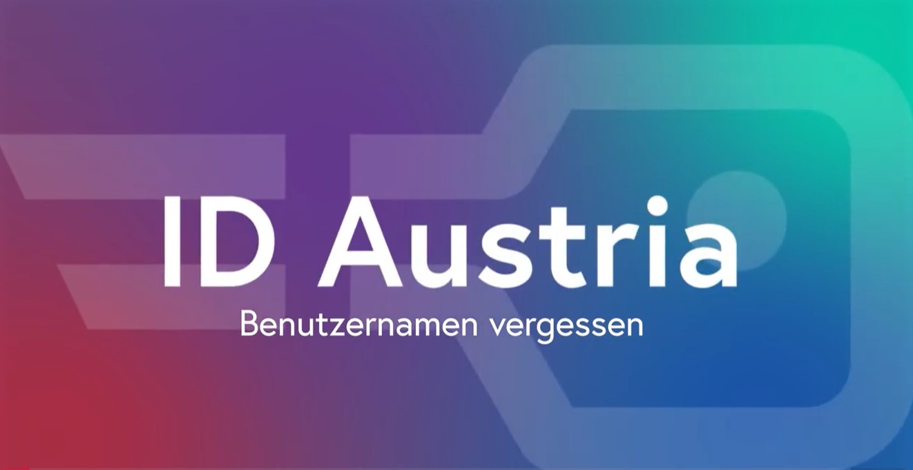 Titelbild Youtube Video ID Austria: Benutzername vergessen